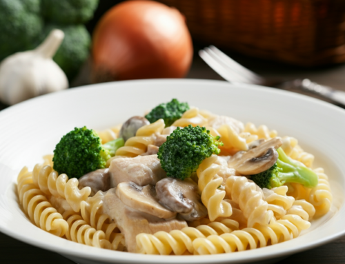 Chicken Mushroom Broccoli Pasta